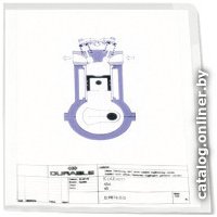 Папка-уголок Durable 233719 (красный)
