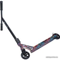 Трюковый самокат Novatrack Pixel BL 110A.PIXEL.MC20 (черный/разноцветный)