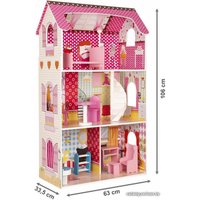 Кукольный домик Eco Toys Poziomkowa DH617