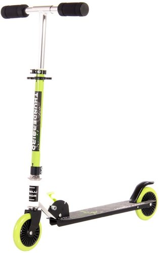 Двухколесный детский самокат Lorelli Thunderberd green