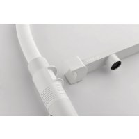 Смеситель Paulmark Gravity Gr213888-WH (белый/белый матовый) в Мозыре