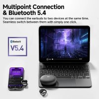 Наушники QCY Crossky C30 (бежевый)