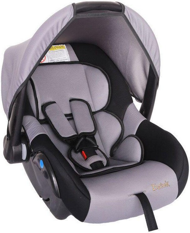 Детское автокресло Zlatek Colibri Lux (серый)