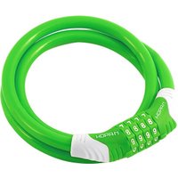 Тросовый велосипедный замок Нора-М №31 (ф12x1000мм, зеленый)