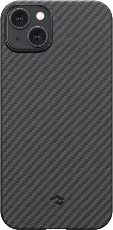 

Чехол для телефона Pitaka MagEZ Case 3 для iPhone 14 Plus (1500D twill, черный/серый)