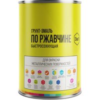 Грунтовка LIDA Грунт-эмаль по ржавчине (1кг, черный)