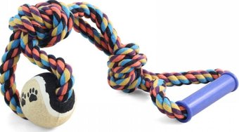 Triol Веревка с ручкой 2 узла и мяч 0109XJ 38 см