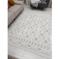 Ковер для детской Radjab Carpet Поло Прямоугольник EN 256 12456RK (0.8x1.5, Cream Beige)