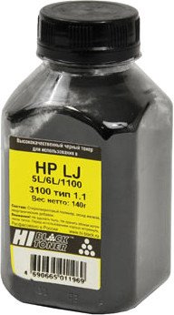 

Тонер Hi-Black для HP LJ 5L/6L/1100/3100 Тип 1.1 140 г