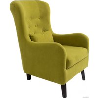 Интерьерное кресло Krones Калипсо (велюр оливковый)