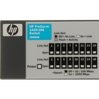 Неуправляемый коммутатор HP 1410-16G (J9560A)