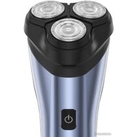 Электробритва Polaris PMR 0613RC wet&dry 4D PRO 5 blades+ (синий металлик) в Солигорске
