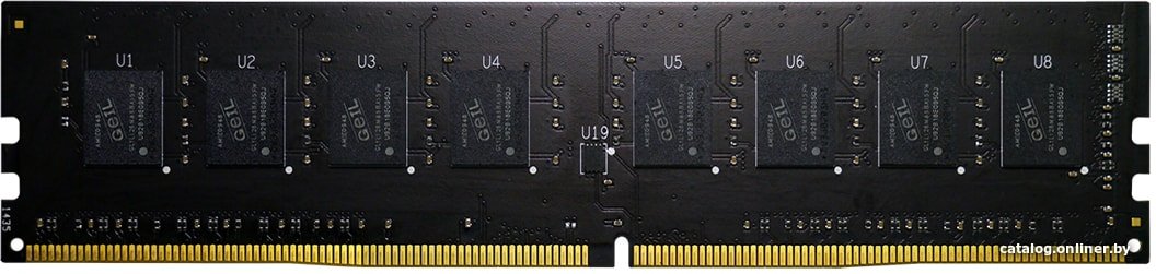 Оперативная память GeIL Pristine 8ГБ DDR4 3200 МГц GN48GB3200C22S
