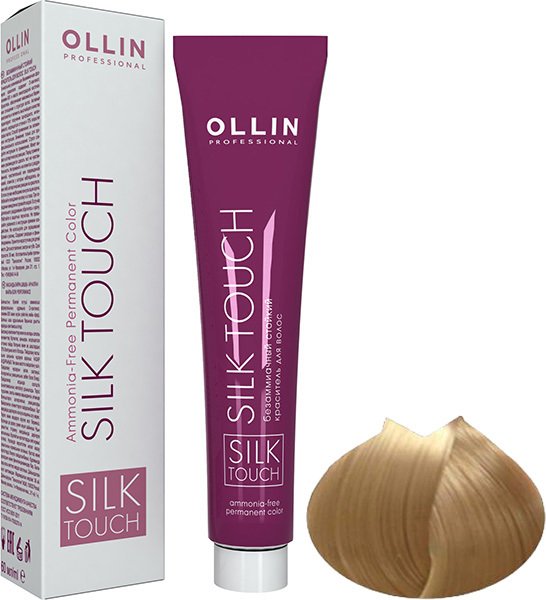 

Крем-краска для волос Ollin Professional Silk Touch 10/72 светлый блондин коричнево-фиолетовый