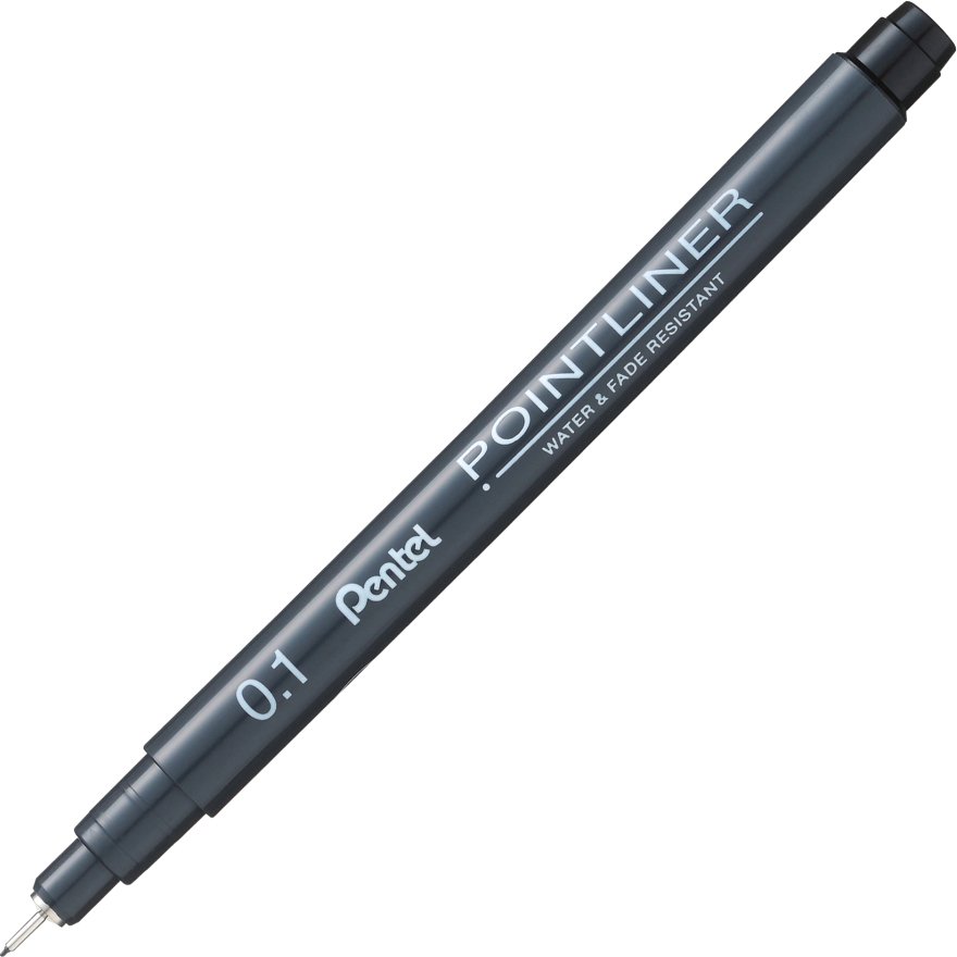 

Линер Pentel Pointliner S20P-01A