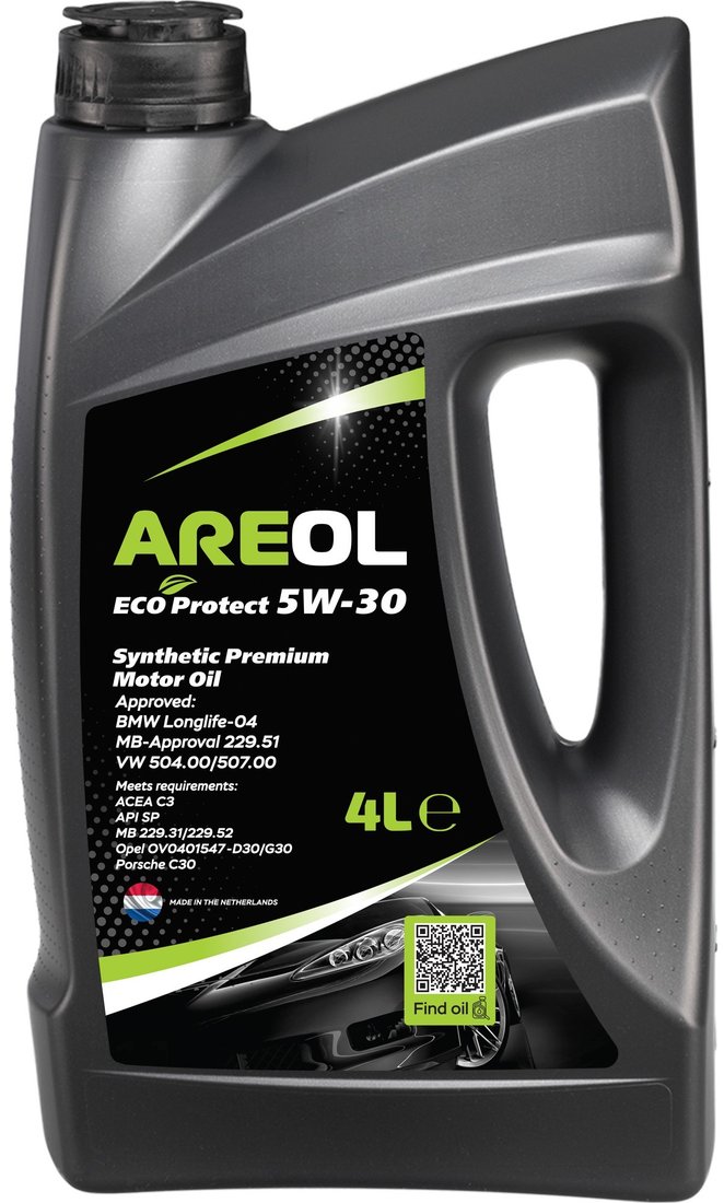 

Моторное масло Areol ECO Protect 5W-30 4л