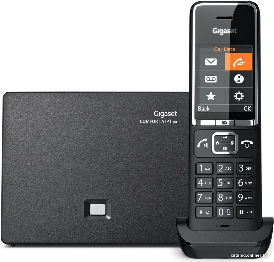 Радиотелефон Gigaset Comfort 550A IP flex (черный)