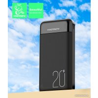 Внешний аккумулятор VDENMENV DP37 20000mAh (черный)