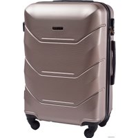 Чемодан-спиннер Wings Peacock 147 75 см (шампань)