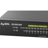 Управляемый коммутатор уровня 2+ Zyxel GS1900-8HP