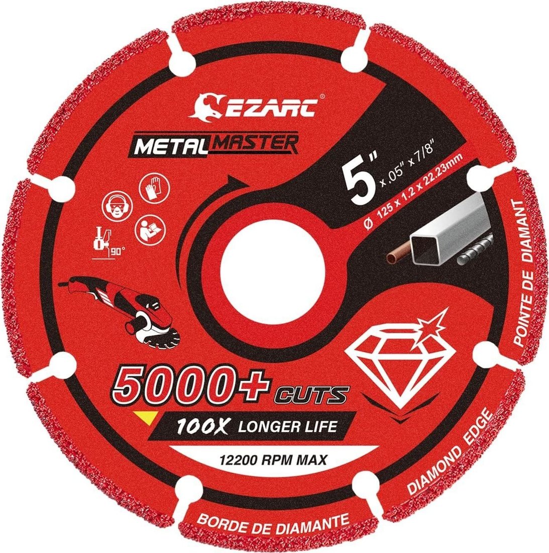 

Отрезной диск алмазный Ezarc 807125 (1 шт)