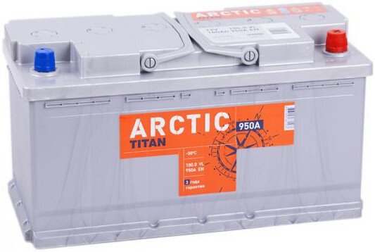 Автомобильный аккумулятор Tubor Arctic R+ (100 А·ч)