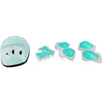 Роликовые коньки Cosmoride Honey + набор защиты (р-р 31-34, мятный/розовый)