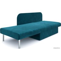 Тахта Мебель-АРС Алиса (бархат, сине-зеленый star velvet 43 black green)