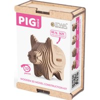 3Д-пазл Eco-Wood-Art Мини. Свинка