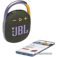 Беспроводная колонка JBL Clip 4 (зеленый)