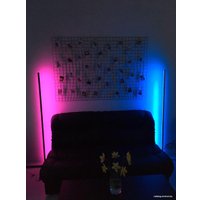 Торшер Lumier угловой RGB в скандинавском стиле