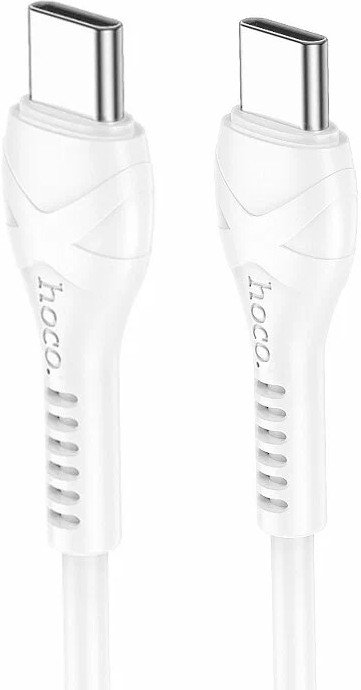 Кабель Hoco X37 60W USB Type-С - USB Type-С (1 м, белый)