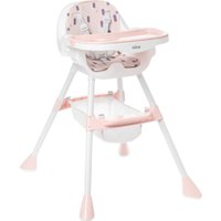 Высокий стульчик Nino Moon (розовый)