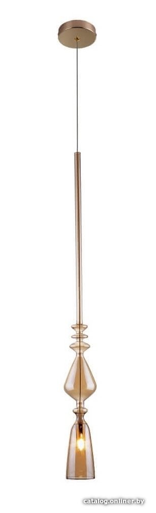 Подвесная люстра Crystal Lux Lux New SP1 B Amber