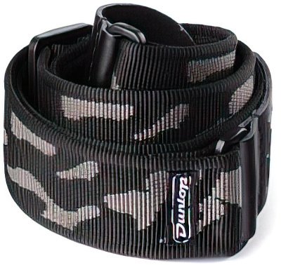 

Ремень для гитары Dunlop Manufacturing D38-10GY Strap Cammo Grey