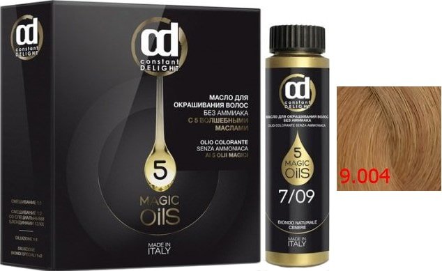 

Масло для окрашивания Constant Delight Olio-Colorante 9.004 экстра светло-русый натуральный тропический
