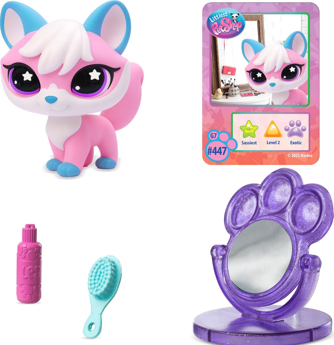 Игровой набор Hasbro Littlest Pet Shop Стиль Собираемся с Лисой 01076_LPS