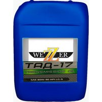 Трансмиссионное масло Wezzer ТАД-17 SAE 80W-90 API GL-5 20л в Бресте