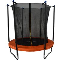 Батут GoUP Elite 6FT (с сеткой, оранжевый)