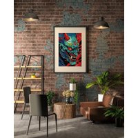 Картина по номерам PaintLine Японский демон PL-00202