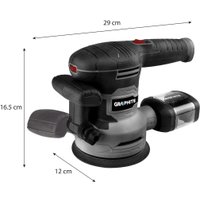 Эксцентриковая шлифмашина GRAPHITE 59G349