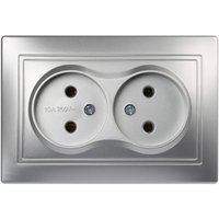 Розетка SmartBuy Венера SBE-01s-10-S2-N-c