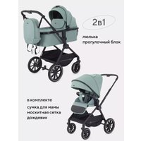 Универсальная коляска Rant Moss 2 в 1 RA321 (Classic Grey)