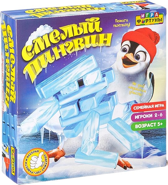 

Детская настольная игра Фортуна Смелый пингвин