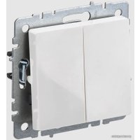 Выключатель проходной IEK Brite ВС10-2-6-БрБ