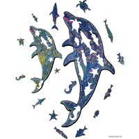 Набор пазлов Dream Woods Дельфины P-016 (96 эл)