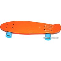 Пенниборд Zez JY-209 (оранжевый/голубой)