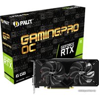 Видеокарта Palit GeForce RTX 2060 GamingPro OC 6GB GDDR6 NE62060T18J9-1062A