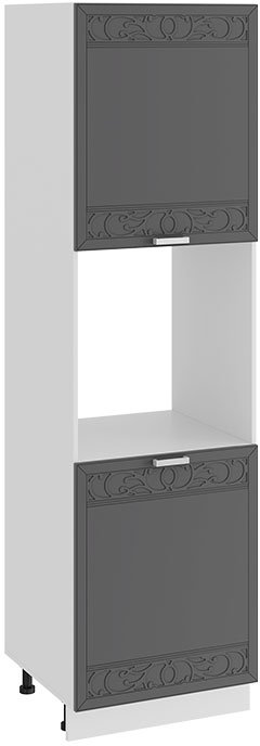 

Шкаф напольный Трия Долорес 1П6 (белый/титан)