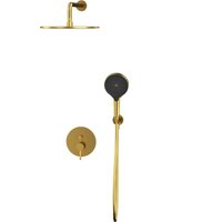 Душевая система  Whitecross Y YSET04TOPGLB (брашированное золото)